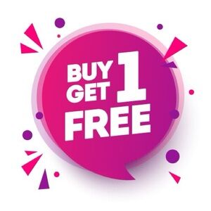 BUY 1 GET 1 FREE!